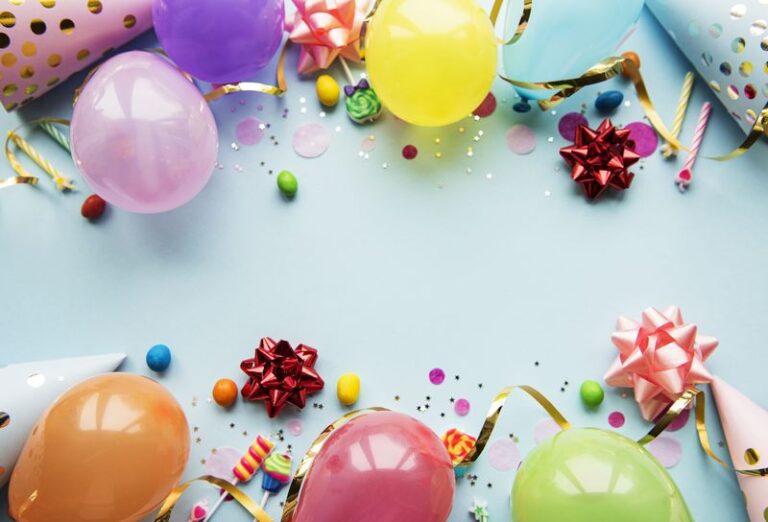 Happy birthday or party background
